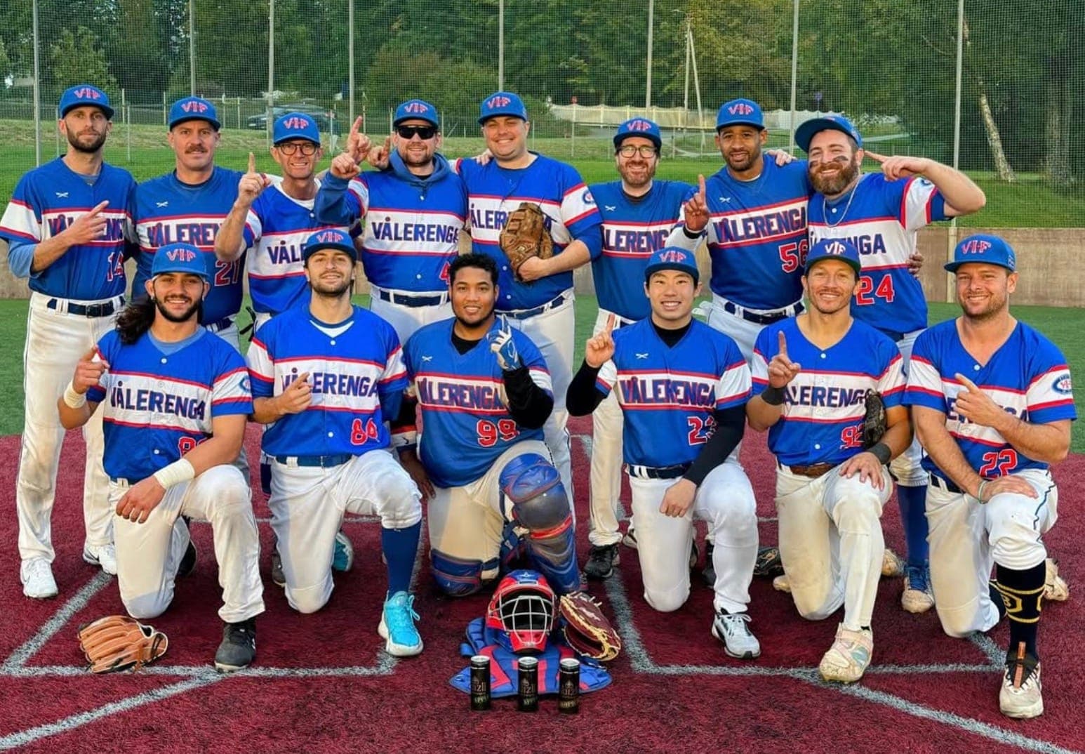 Vålerenga Baseball mestere - norsk baseball historie